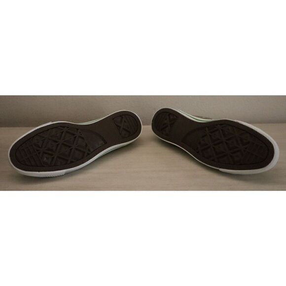 Converse 142389C Men's 8 Women's 10 Gray/Green Low Top Chuck Taylor Sneakers - Picture 5 of 9